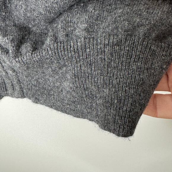 Woolovers zip front wool/cashmere sweater vest - Picture 4 of 11